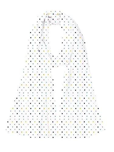 Scarf 100% Pure Cotton Set of 5- Stoles | scarves | scarf | stole for Summer, Sun Protection Cotton Face Scarf for girls and women - Multi Dot