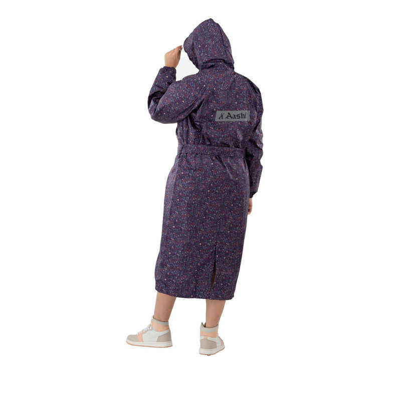 Rain Coat for Men Waterproof for Bike Riders with Adjustable Hood Along with Inner Pockets - PL-22