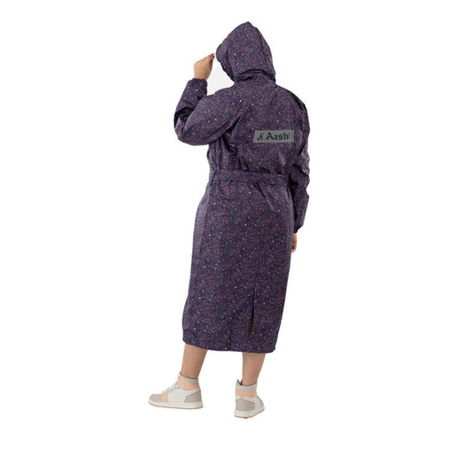 Rain Coat for Men Waterproof for Bike Riders with Adjustable Hood Along with Inner Pockets - PL-22