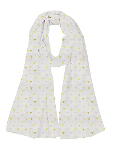 Scarf 100% Pure Cotton Set of 5- Stoles | scarves | scarf | stole for Summer, Sun Protection Cotton Face Scarf for girls and women - Multi Triangle