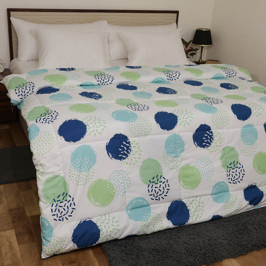 Premium Microfiber Duvet Cover Set | Soft, Durable, Wrinkle-Resistant & Easy-Care Bedding (Circle Pop)