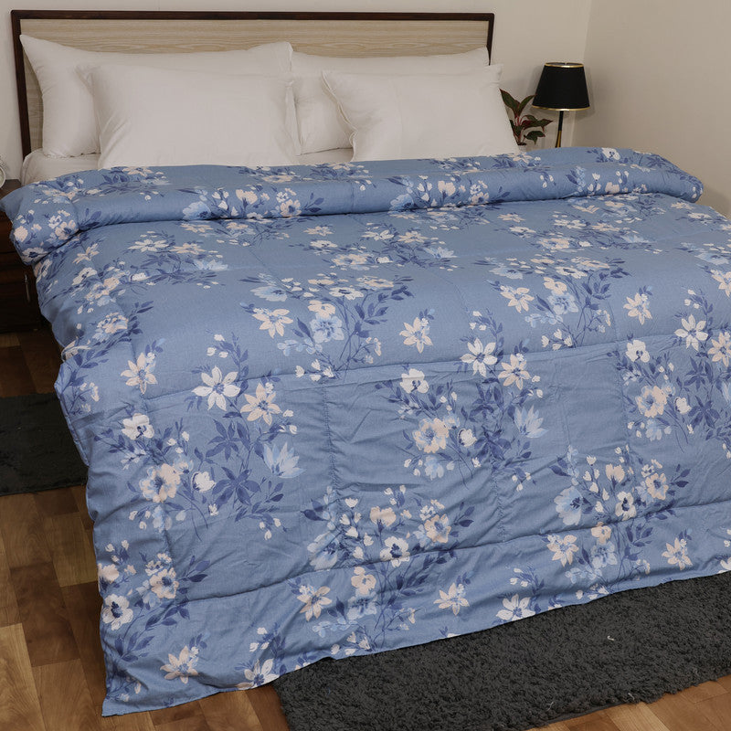 Premium Microfiber Duvet Cover Set | Soft, Durable, Wrinkle-Resistant & Easy-Care Bedding (Mini-Tiny Floral)