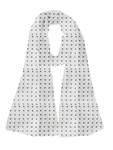 Scarf 100% Pure Cotton Set of 5- Stoles | scarves | scarf | stole for Summer, Sun Protection Cotton Face Scarf for girls and women - Bot Grey