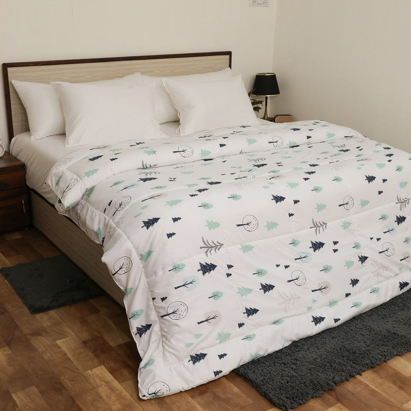 Premium Microfiber Duvet Cover Set | Soft, Durable, Wrinkle-Resistant & Easy-Care Bedding (Winter Forest)