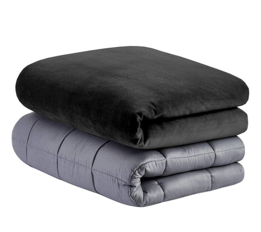Cottington Lane Weighted Blanket for Adults – Queen Size (15 lbs / 6.8 kg) – Promotes Calm, Better Sleep, and Natural Relaxation