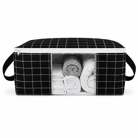 7-Piece Home Essentials Combo Set with Storage Bag | Single Dohar, Bedsheet, Pillow, Laundry Basket, Face & Bath Towel |Ideal for Hostel, PG, Travel & Gifting, Student Utility Pack