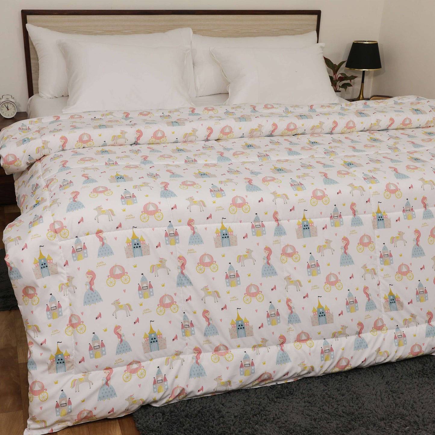 Premium Microfiber Duvet Cover Set | Soft, Durable, Wrinkle-Resistant & Easy-Care Bedding (Little Princess)