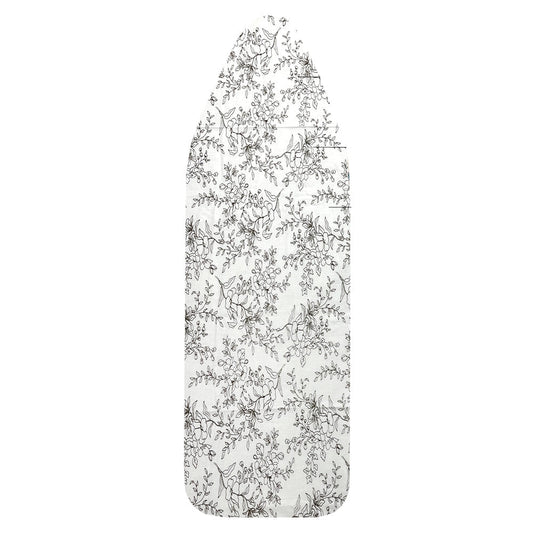 Ironing Board Cover | Heat-Reflective, Scorch & Stain Resistant | Fits Standard Wide Boards | Durable Ironing Mat | Floral Print