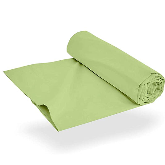 Super Soft Microfiber Flat Sheet | Fade & Wrinkle Resistant | Hypoallergenic Hotel Luxury Bedding | 1 Top Sheet Only (Sage)