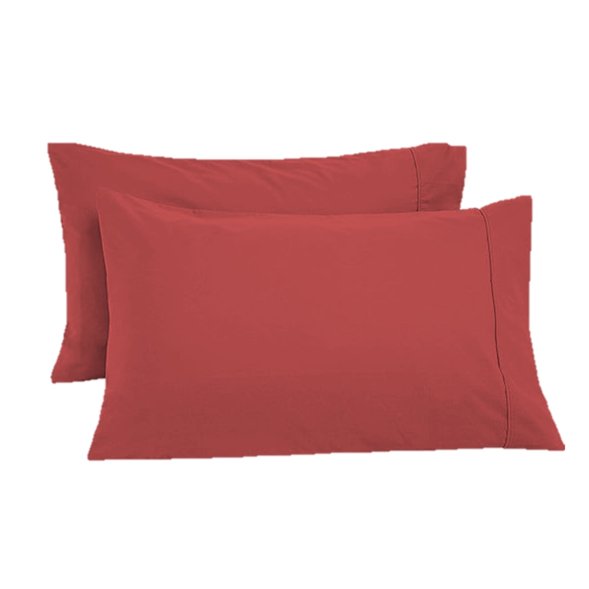 100% Microfiber Pillowcases | Soft, Wrinkle-Free, Fade-Resistant, Stain-Resistant | Pillow Cases Set of 2 Breathable Cool Ultra Silky Soft 2 PC Pillow Cover, Burgundy