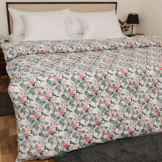 Premium Microfiber Duvet Cover Set | Soft, Durable, Wrinkle-Resistant & Easy-Care Bedding (Petal Dream)